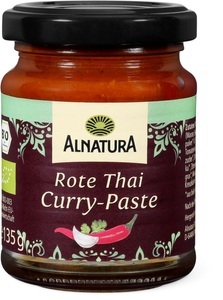 Alnatura, Alnatura Rote Thai-Curry Paste, Alnatura Rote Thai-Curry Paste