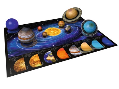 undefined, 3D Planetensystem Puzzle, Ravensburger 3D-Puzzle »Planetensystem«