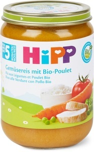 Hipp, Bio HiPP Gemüsereis Poulet, Hipp