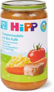 Hipp, Bio HiPP Tomatennudeln mit Kalb, Hipp