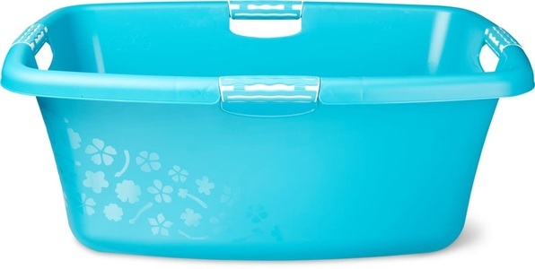 Rotho, Rotho Wäschekorb Flowers 50L, Rotho Wäschekorb Flowers 50L