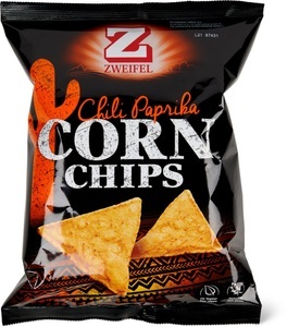 Zweifel, Zweifel Corn Chips Chili Paprika, Zweifel Corn Chips Chili Paprika