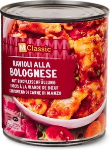 M-Classic, M-Classic Ravioli alla bolognese, M-Classic Ravioli alla bolognese