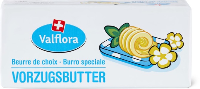 Valflora, Valflora Vorzugsbutter, Valflora Vorzugsbutter