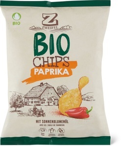 Zweifel, Zweifel Bio Chips Paprika, Bio Zweifel Chips Paprika