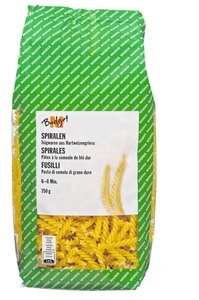 M-Budget, M-Budget Spiralen Hartweizengriess, M-Budget Spiralen Hartweizengriess