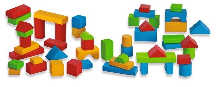 undefined, Heros Bunte Holzbausteine Baby (Fsc®), Eichhorn Heros Bunte Holzbausteine Baby (FSC®) Spielset