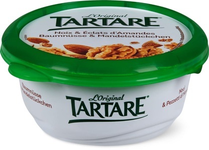 Tartare, Tartare Noix & Amandes 150g, Tartare Nuss & Mandeln