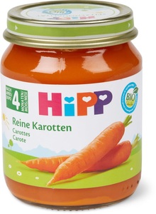 Hipp, Bio HiPP Reine Karotte, Hipp Reine Karotten Glas (125g) - kurzes Ablaufdatum