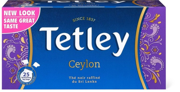 Tetley, Tetley Pure Ceylon Finest Quality, Tetley Pure Ceylon Finest Quality