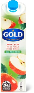 Gold, Gold TerraSuisse Apfelsaft klar, Gold TerraSuisse Apfelsaft klar