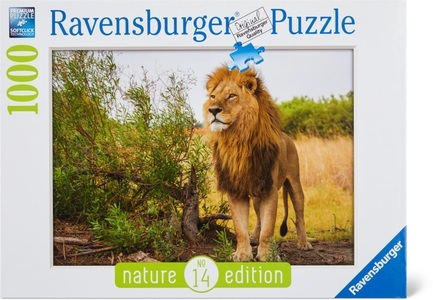Ravensburger, Ravensburger Puzzle stolzer Löwe, 1000 Teile, Ravensburger RVB 1000 Stolzer Löwe Puzzle