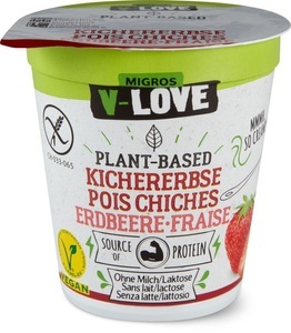 V-Love, V-Love Kichererbsen Erdbeere aha!, V-Love Vegurt Kichererbse Erdbeere