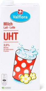 Valflora, Valflora Milch UHT, Valflora Milch UHT