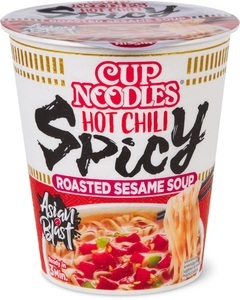 Nissin, Nissin Instant Noodles Soup Spicy, Nissin Cup Instant Noodles Soup Spicy