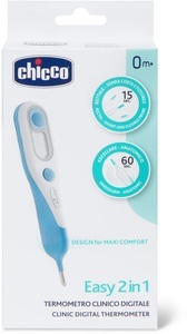 CHICCO, chicco Digitales Fieberthermometer Easy 2 in 1 - bunt, Chicco