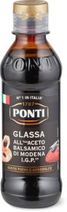 Ponti, Ponti Crema Aceto Balsamico, Glassa gastronomica 250g