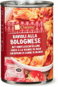 M-Classic, M-Classic Ravioli alla bolognese, M-Classic Ravioli alla bolognese