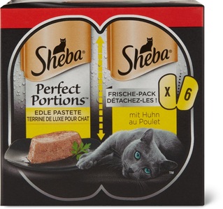 Sheba, Sheba Perfect Portions 6 x 37,5 g - Huhn, Sheba Perfect Portions Edle Pastete Huhn