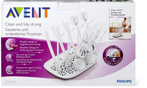 PHILIPS AVENT, Trockengestell für Babyflaschen SCF149/00, Philips Avent Trockenständer (1 Stk)