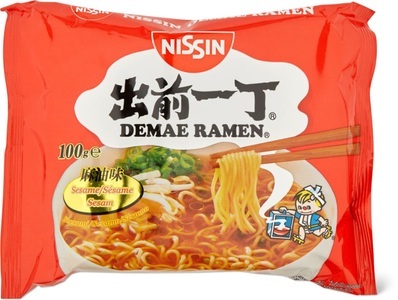 Nissin, Nissin instant Noodle Soup Sesam, Nissin Ramen Instant Noodles Soup Sesam