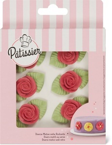Patissier, Patissier Blumen Zucker-Dekoration, Patissier Blumen Zucker-Dekoration
