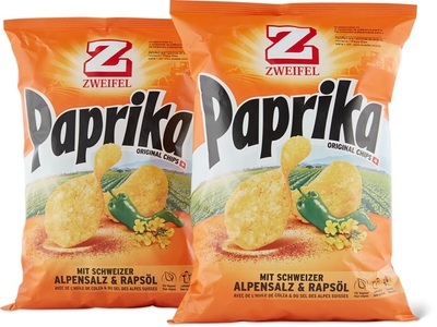 Zweifel, Zweifel Paprika 2 x 175g, Zweifel Paprika 2 x 175g