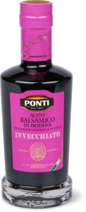 Ponti, Ponti Aceto Balsamico invec. 3 jährig, Aceto Balsamico di Modena 250ml