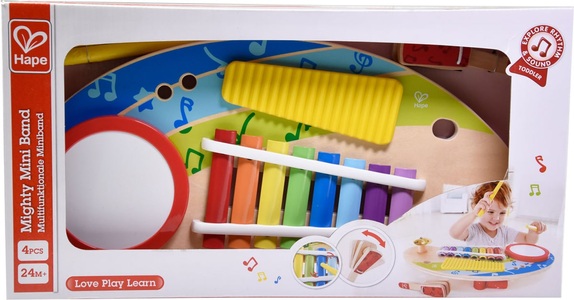 Hape, Multifunktionale Miniband, Musikinstrument, Hape Multifunktionale Miniband (FSC®) Musik