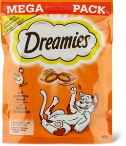 Dreamies, Dreamies Katzensnack Big Pack - Huhn (180 g), Dreamies mit Huhn