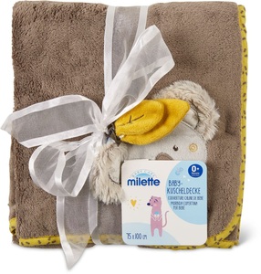 Milette, Milette Milette Kuscheldecke, 100x75cm, Milette Milette Kuscheldecke, 100x75cm