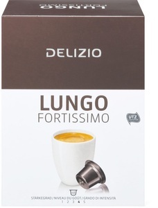 Delizio, Delizio Lungo Fortissimo 48 Kapseln, Delizio Lungo Fortissimo 48 Kapseln