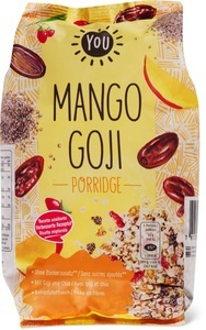 YOU, BIO YOU MANGO-GOJI PORRIDGE, Bio YOU Mango-Goji Porridge