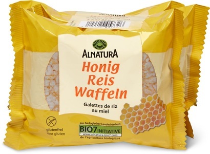 Alnatura, Alnatura Reiswaffeln Honig, Alnatura Reiswaffeln Honig