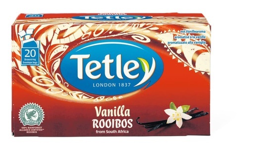 Tetley, Tetley Red Tea Rooibos Vanilla, Tetley Red Tea Rooibos Vanilla