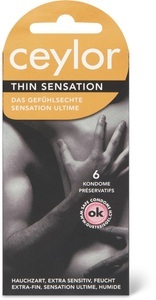 Ceylor, Ceylor Präservativ Thin Sensation 6stk, Ceylor Ceylor thin sensation