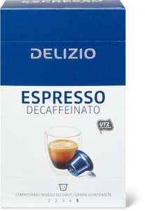 Delizio, Delizio Espresso Decaffeinato 12 Kap., Delizio Espress. Decaf 12 Kaps