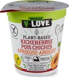 V-Love, V-Love Kichererbsen Aprikose aha!, V-Love Vegurt KichererbsenAprikose
