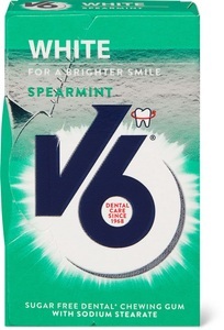 V6, V6 Dental White Spearmint, V6 Dental White Spearmint