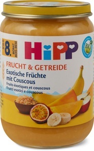 Hipp, Hipp Exotische Früchte mit Couscous, Hipp Hipp Exotische Früchte mit Couscous