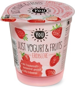 YOU, YOU Yogurt & Fruits Erdbeere, 