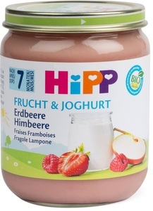 Hipp, Bio HiPP Frucht & Joghurt Erdbeere-Himbeere, Hipp Bio HiPP Frucht & Joghurt Erdbeere-Himbeere
