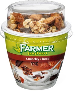Farmer, Top Cup Farmer Choco 225g, Farmer Joghurt Schokolade