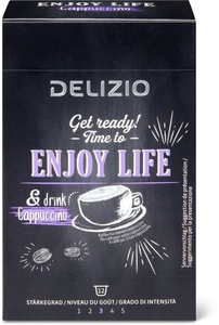 Delizio, Delizio enjoy life Cappuccino 12 Kap., Delizio enjoy life Cappuccino 12 Kap.