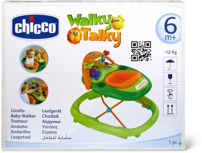 CHICCO, Chicco Laufgerät Walky, Chicco Lauflernwagen »Walky Talky Green Wave«