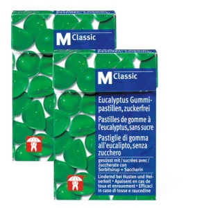 M-Classic, M-Classic Eucalyptus zuckerfrei, M-Classic Eucalyptus zuckerfrei