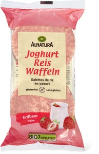 Alnatura, Alnatura Reiswaffel Joghurt Erdbeer, Alnatura Reiswaffel Joghurt Erdbeer