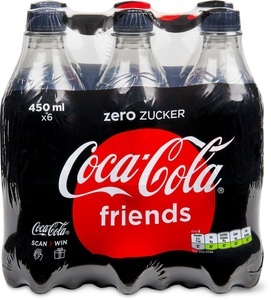 Coca Cola, Coca-Cola Zero, Coca-Cola Zero 6x45cl