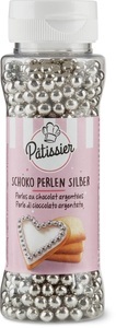 Patissier, Patissier Schoko-Knusperperlen, Patissier Schoko Perlen Silber