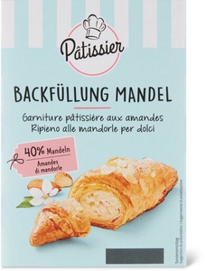 Patissier, Patissier Backfüllung Mandel, Patissier Backfüllung Mandel